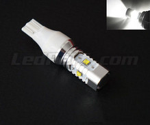 Lampadina T15 CREE da 5 led alta potenza + Magnifier bianchi Base W16W