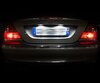 Kit LED (bianca puro 6000K) targa posteriore per Mercedes CLK (W209)