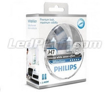 Kit da 2 lampadine H7 Philips WhiteVision + 2 W5W WhiteVision (Novità!)