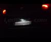 Kit di illuminazione della targa a LED (bianca Xenon) per Dacia Sandero 2