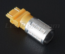 Lampadina P27/7W Magnifier da 21 led SG alta potenza + Magnifier arancioni Base 3157