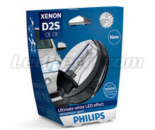 Lampadina allo Xenon D2S Philips WhiteVision Gen2 +120% 5000K - 85122WHV2S1