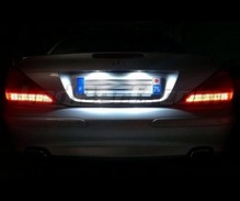 Kit LED (bianca puro 6000K) targa posteriore per Mercedes SL R230