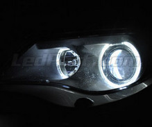 Kit angel eyes a LED BMW Serie 6 (E63 E64) Fase 1 - Con Xenon originali - MTEC V3