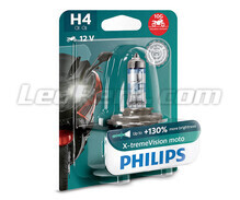 Lampadina H4 Philips X-tremeVision Moto +130% 60/55W - 12342XV+BW
