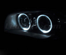 Kit angel eyes a led (bianca puro) per BMW Serie 1 fase 1 - standard