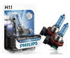 Kit di 2 lampadine H11 White Vision Philips