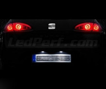 Kit LED (bianca puro 6000K) targa posteriore per Seat Leon 2 FACELIFT (rimodernata > 05/2010)