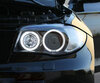 Kit angel eyes a led (bianca puro) per BMW Serie 1 fase 2 - MTEC V3.0