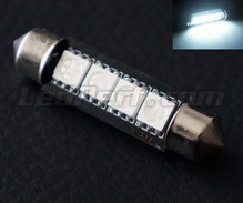 Lampadina navetta 42mm a LED bianchi - C10W