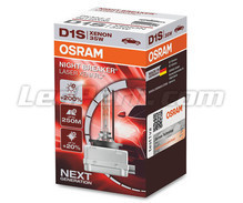 Lampadina Xenon D1S Osram Xenarc Night Breaker Laser +200% - 66140XNL