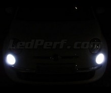 Kit luci di posizione e luci di marcia diurna (bianca xenon) per Fiat 500