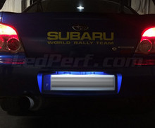 Kit di illuminazione della targa a LED (bianca Xenon) per Subaru Impreza GG/GD