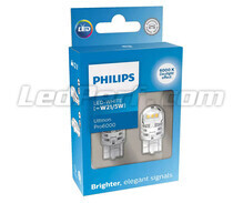 2x lampadine a LED Philips W21/5W Ultinon PRO6000 - Bianco 6000K - T20 - 11066CU60X2