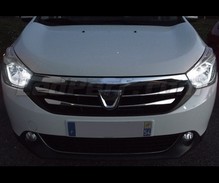 Kit luci di posizione a led (bianca Xenon) per Dacia Lodgy