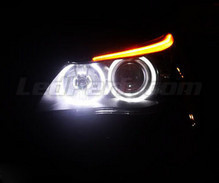 Kit angel eyes Leds BMW Serie 6 (E63 E64) Ph 2 (LCI) - Con Xenon originali - MTEC V2.0